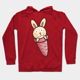 Funny Summer Bunny Hoodie